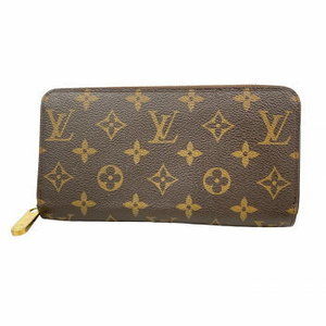 Louis Vuitton Monogram Zippy Wallet Brown